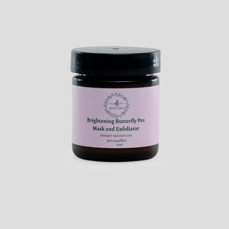 Brightening Butterfly Pea Mask and Exfoliator