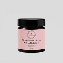 Brightening Butterfly Pea Mask and Exfoliator